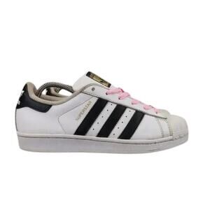 Adidas Shoes Kids 7 Sneakers Superstar Lifestyle Classic White Black Casual Low